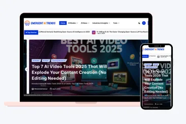 EMERGENT AI TRENDS WEBSITE BY DEEN MUHAMMAD